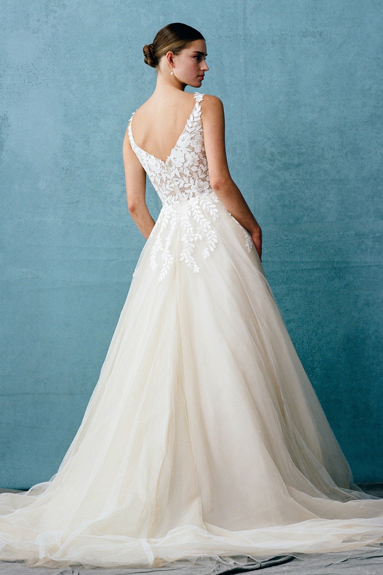 SLEEVELESS, BATEAU, A-LINE, BALLGOWN 21-ACW19621