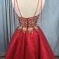 Skip to the end of the images gallery BURGUNDY GOLD Skip to the beginning of the images gallery CD0188 SHORT TULLE AND LACE DRESS
