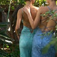 Andrea & Leo- Backless Mermaid Gown