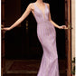 Prom, Formal beaded Gown