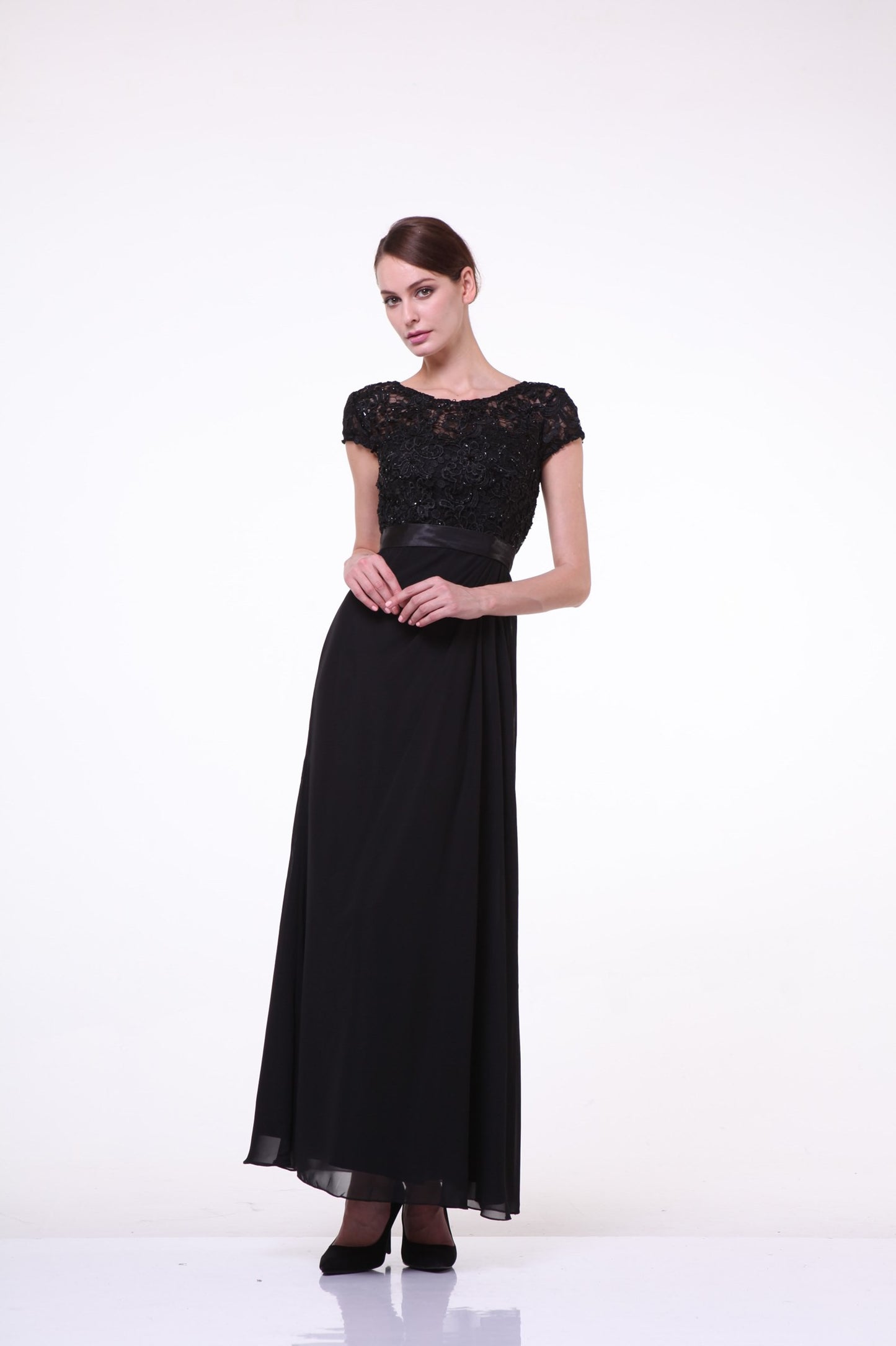 Aline Lace top Gown