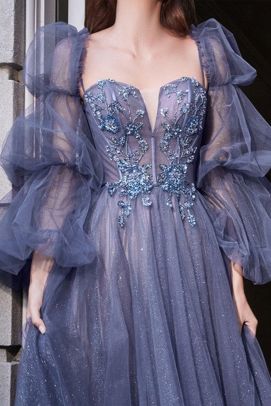 Fairy Blue Dress for Debut