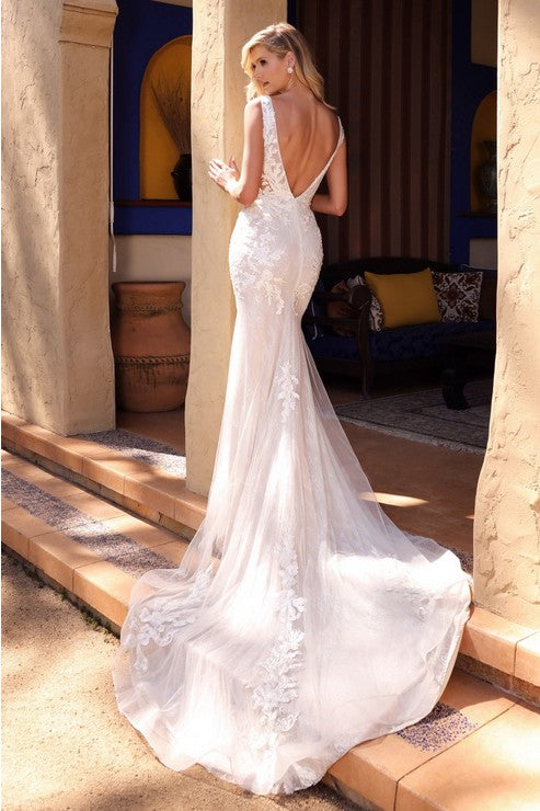 Jessica's Mermaid wedding gown