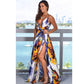 9 Colors Women Maxi Dress High Slit Sleeveless v Neck Summer Dress Beach Holiday Casual Long Dress eDressU LQ-2301