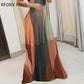 Women V-Neck Striped Colorblock Spaghetti Strap Maxi Dress  Summer Dress Elegant Dress