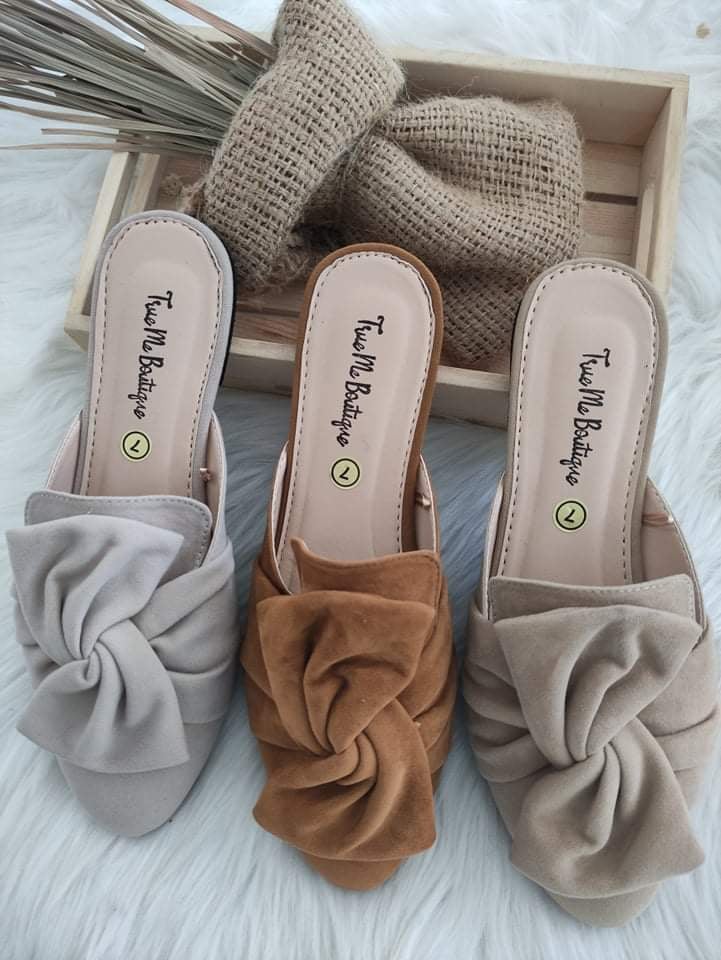 Velvet Twisted Sandals