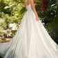 Strapless Wedding Gown with slit