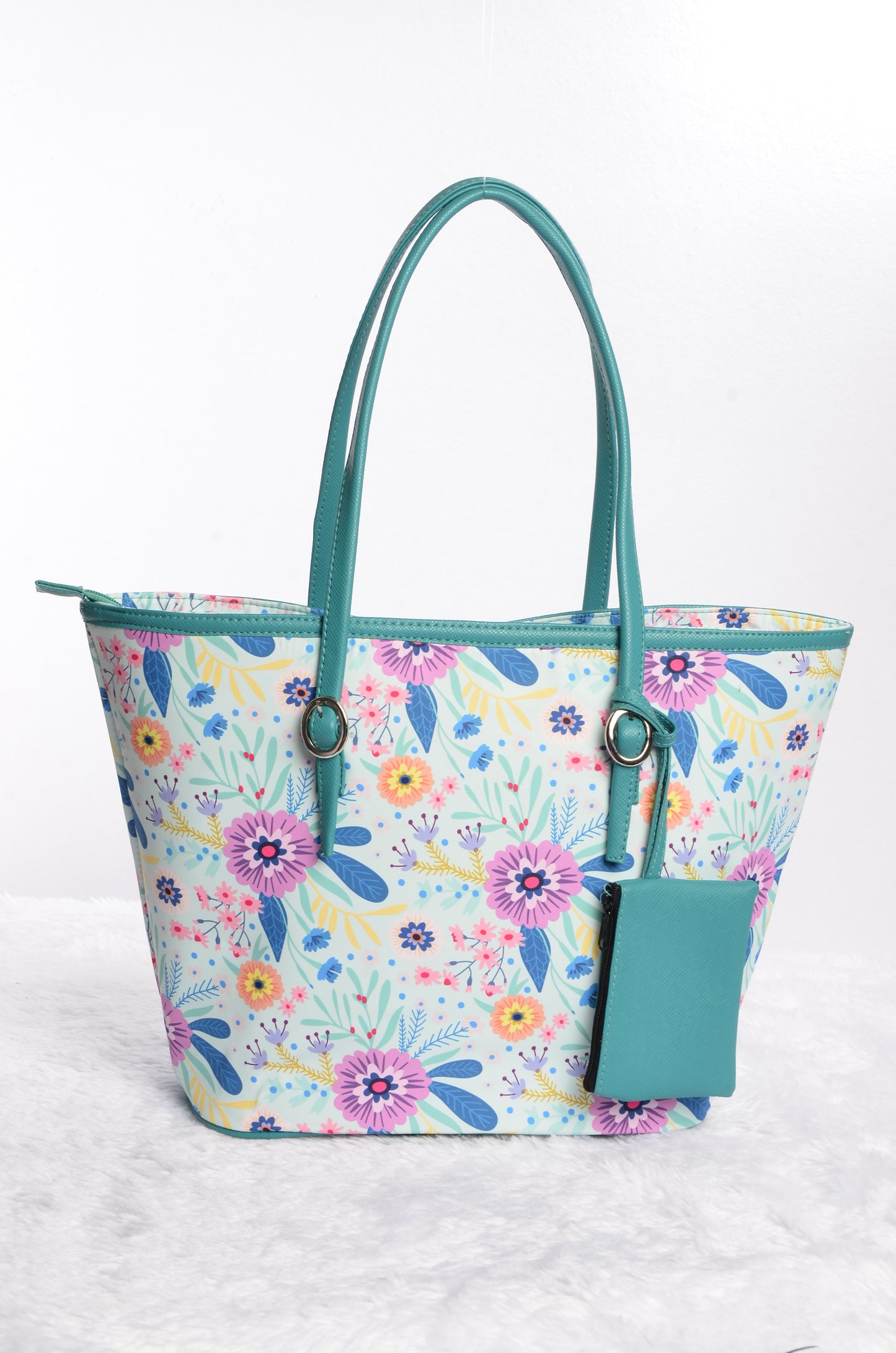 Flower tote bag