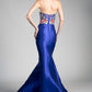 Tube Mermaid Cut Royal Dress XS