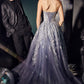 Ladivine STRAPLESS LAYERED TULLE BALL GOWN-J852